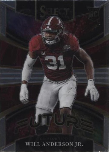 2023 Panini Select Draft Picks Will Anderson #FUT-14