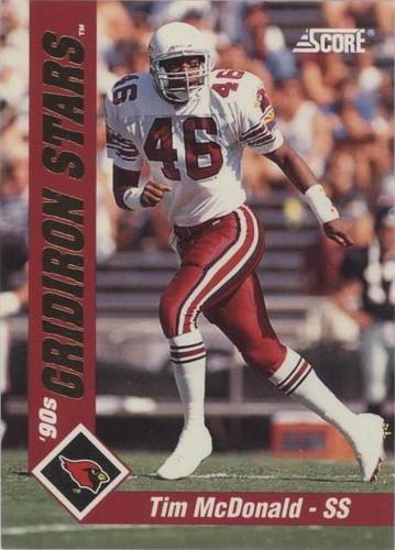 1992 Score Tim McDonald #42