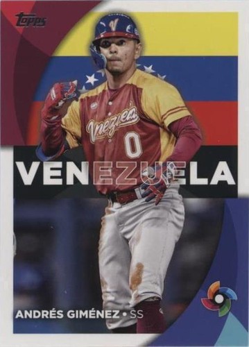 2023 Topps Series 2 - Andres Gimenez #WBC-47