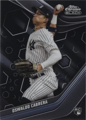 2023 Topps Chrome Black - Oswaldo Cabrera #31