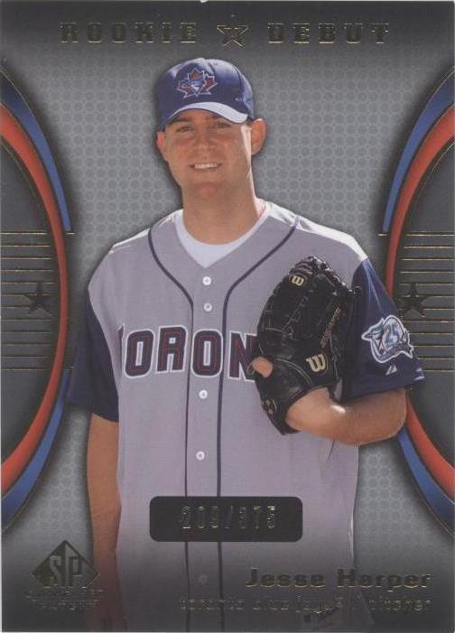 2004 SP Game Used Patch - Jesse Harper #104