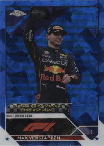 2023 Topps Chrome Sapphire Edition Formula 1 - Max Verstappen #156