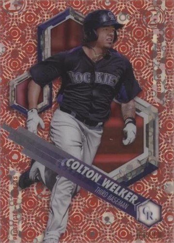 2018 Bowman High Tek - Colton Welker #PHT-CW