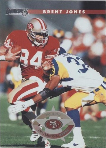 1996 Donruss Brent Jones #58