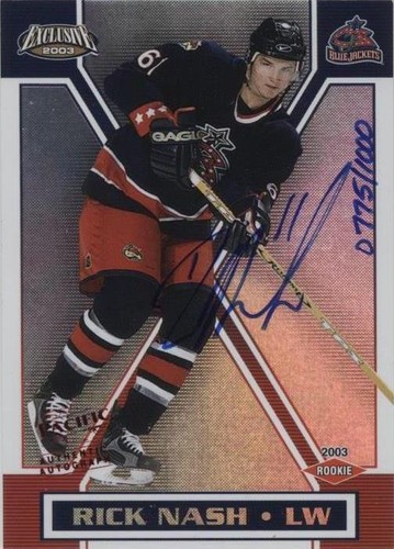 2002-03 Pacific Exclusive - Rick Nash #196