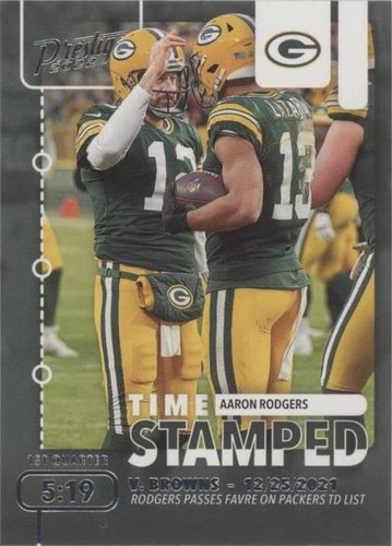 2022 Panini Prestige Aaron Rodgers #TS-2