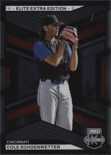 2023 Panini Elite Extra Edition - Cole Schoenwetter #10