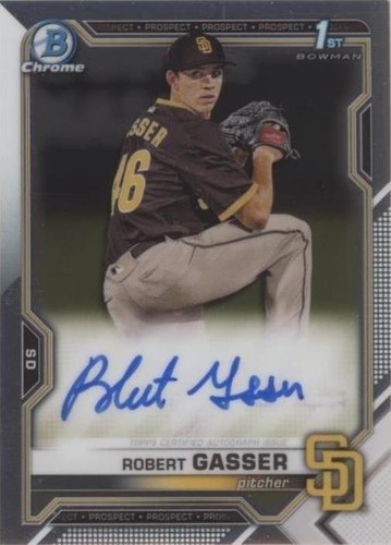2021 Bowman Draft - Robert Gasser #CDA-RG