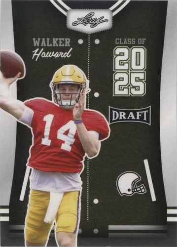 2023 Leaf Draft Walker Howard #86