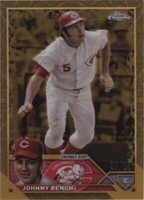 2023 Topps Gilded Collection - Johnny Bench #127