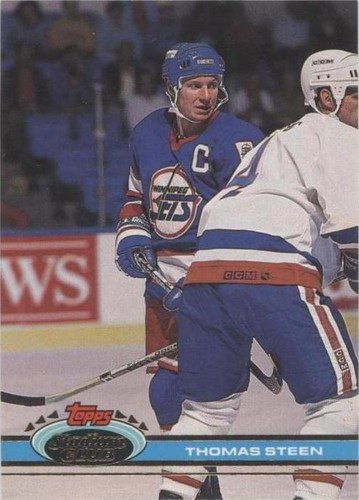 1991-92 Topps Stadium Club - Thomas Steen #207