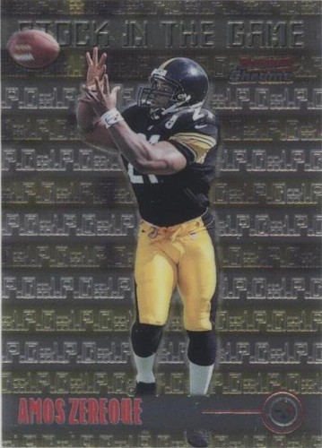 1999 Bowman Chrome Amos Zereoue #S5