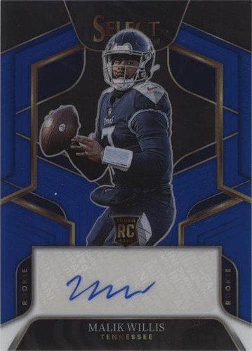 2022 Panini Select Malik Willis #RS-MW