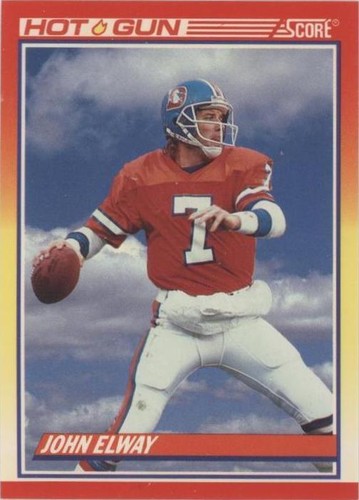 1990 Score John Elway #564