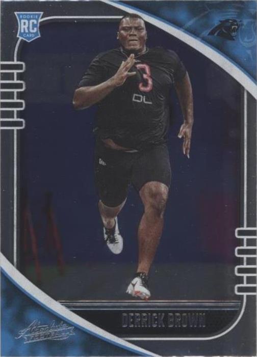 2020 Panini Absolute Derrick Brown #130