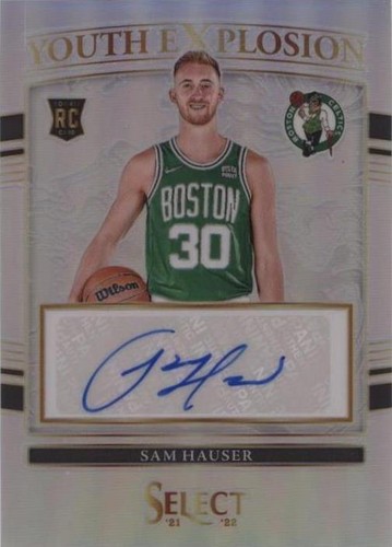 2021-22 Panini Select - Sam Hauser #YE-SHS