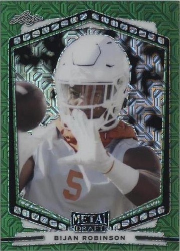 2022 Leaf Draft Bijan Robinson #P-BR1