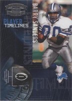 2005 Donruss Throwback Threads Barry Sanders #PT-4