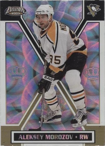 2002-03 Pacific Exclusive - Aleksey Morozov #139