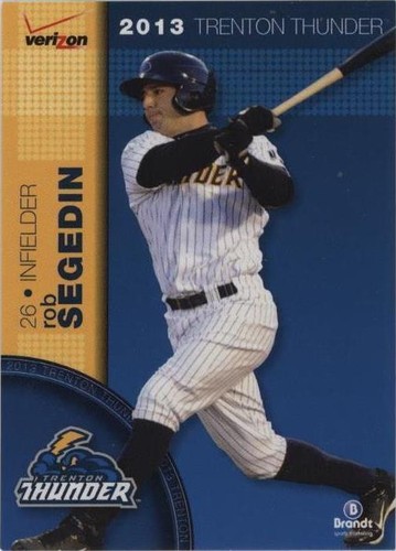 2013 Brandt Verizon Trenton Thunder - Rob Segedin #28