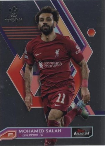宅配便配送 Topps 2023-24 Chrome #GL6 Golazo Salah Mohamed UEFA スポーツ選手