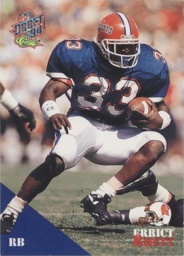 1994 Classic NFL Draft Errict Rhett #4
