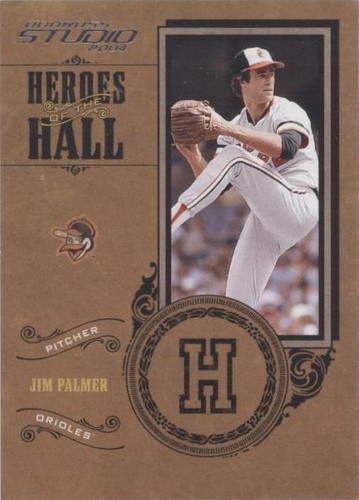 2004 Donruss Studio - Jim Palmer #HH-5