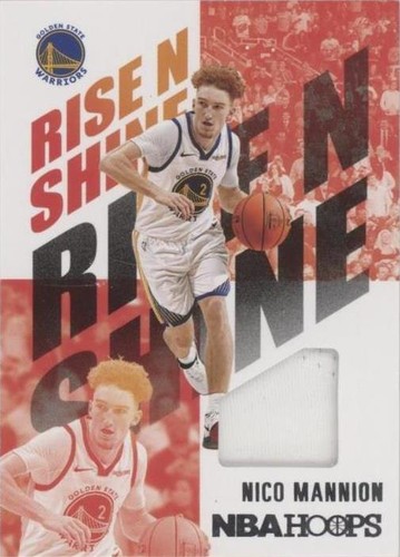 2020-21 Panini NBA Hoops - Nico Mannion #RNS-NMN