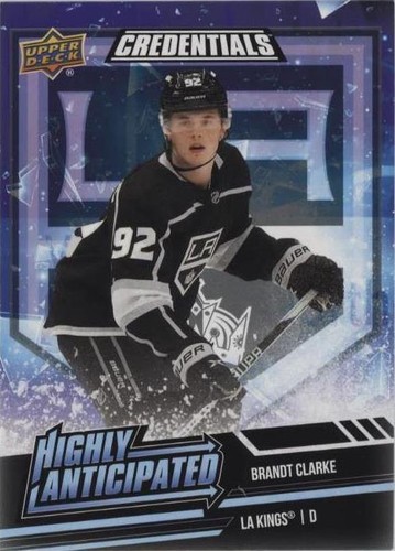 2022-23 Upper Deck Credentials - Brandt Clarke #HA-12