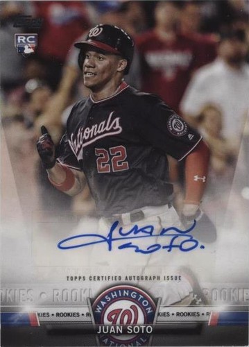 2018 Topps Update Series - Juan Soto #SA-JS