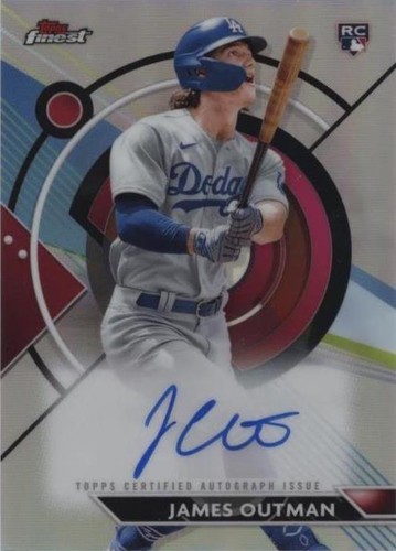 2023 Topps Finest - James Outman #FA-JO