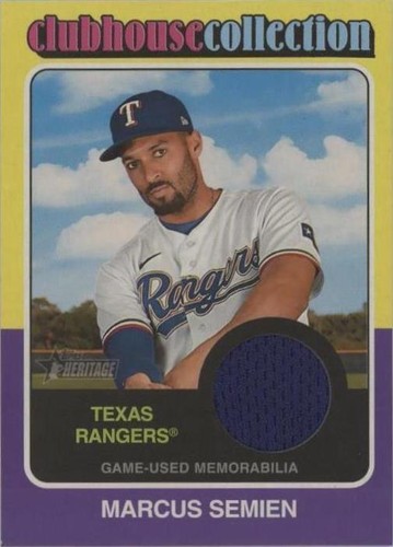 2024 Topps Heritage - Marcus Semien #CCR-MSE