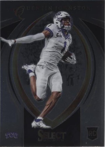 2023 Panini Select Draft Picks Quentin Johnston #SCR-QJ