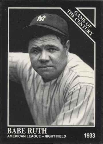 1993 The Sporting News Conlon Collection - Babe Ruth #663