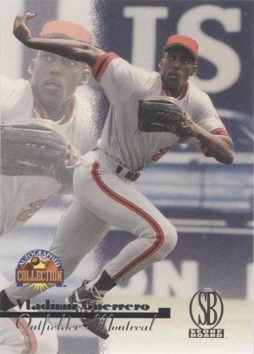 Colección autografiada Score Board 1996 - Vladimir Guerrero #39