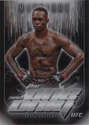 2024 Topps Midnight UFC - Israel Adesanya #TO-3