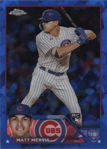 2023 Topps Chrome Update Series Sapphire Edition - Matt Mervis #USCS42