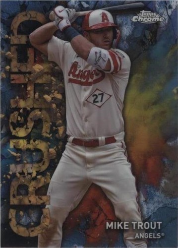 2023 Topps Chrome Update Series - Mike Trout #C-14