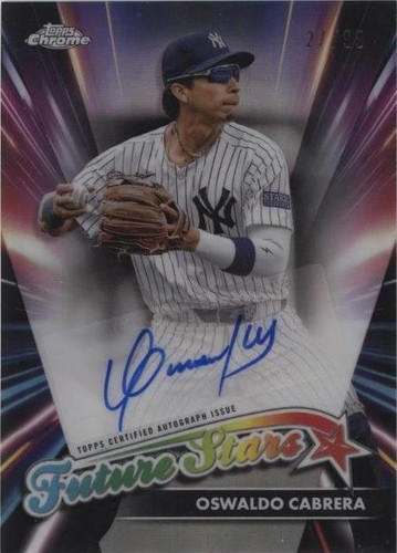 2024 Topps Chrome Update Series - Oswaldo Cabrera #FSA-OC