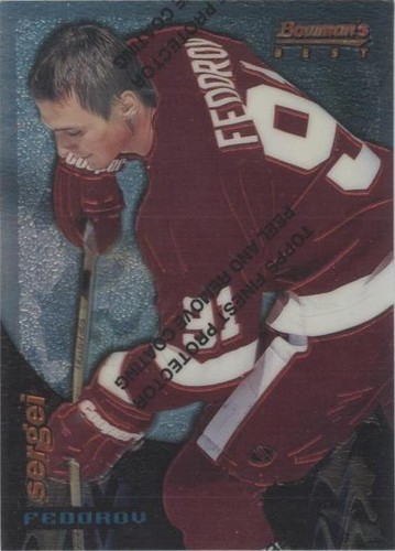 1994-95 Topps Finest - Sergei Fedorov #7