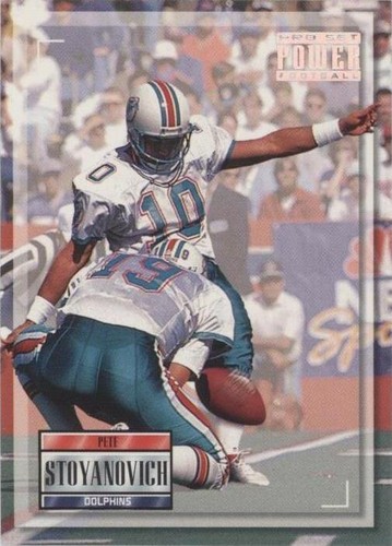 1993 Pro Set Power Pete Stoyanovich #10