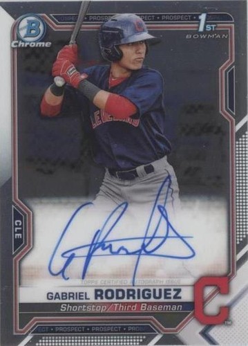 2021 Bowman Chrome - Gabriel Rodriguez #CPA-GR