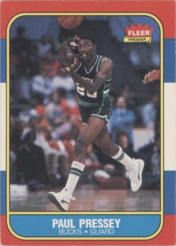 1986-87 Fleer - Paul Pressey #88