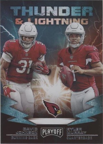 2019 Panini Playoff David Johnson Kyler Murray #12