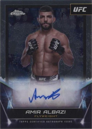 2024 Topps Chrome UFC - Amir Albazi #FNA-AAL