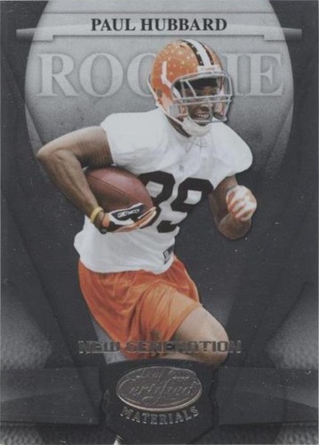 2008 Leaf Certified Materials Paul Hubbard #187