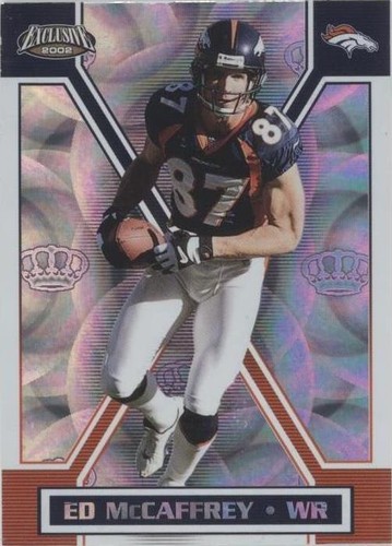 2002 Pacific Exclusive Ed McCaffrey #55