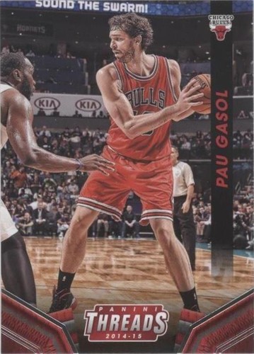 2014-15 Panini Threads - Pau Gasol #154