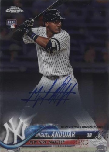 2018 Topps Chrome - Miguel Andujar #RA-MA