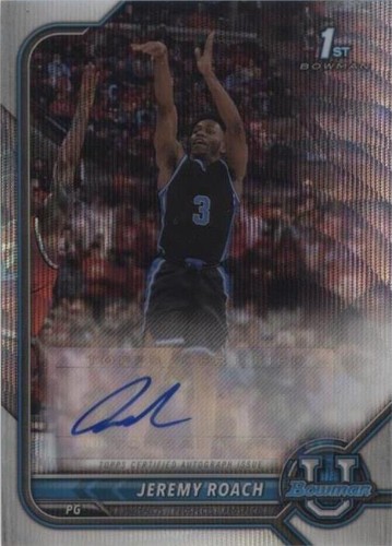 2021-22 Bowman University - Jeremy Roach #BCPA-JRO